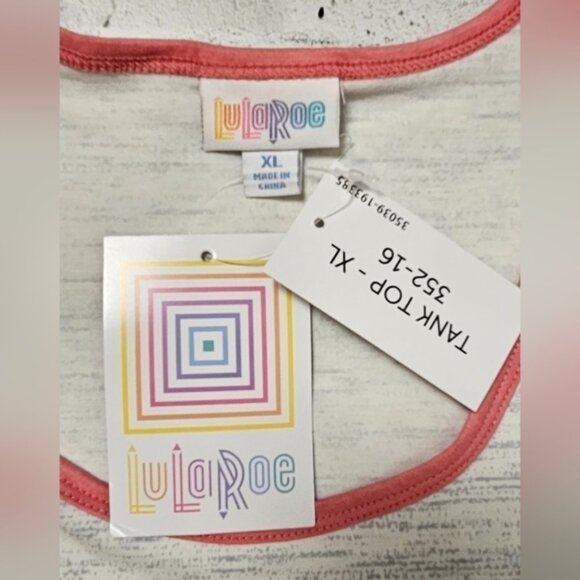 LULAROE Tricolor Tank Top - Picture 4 of 5